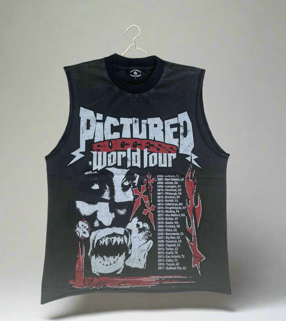 PS "World Tour" Cutoff Tee