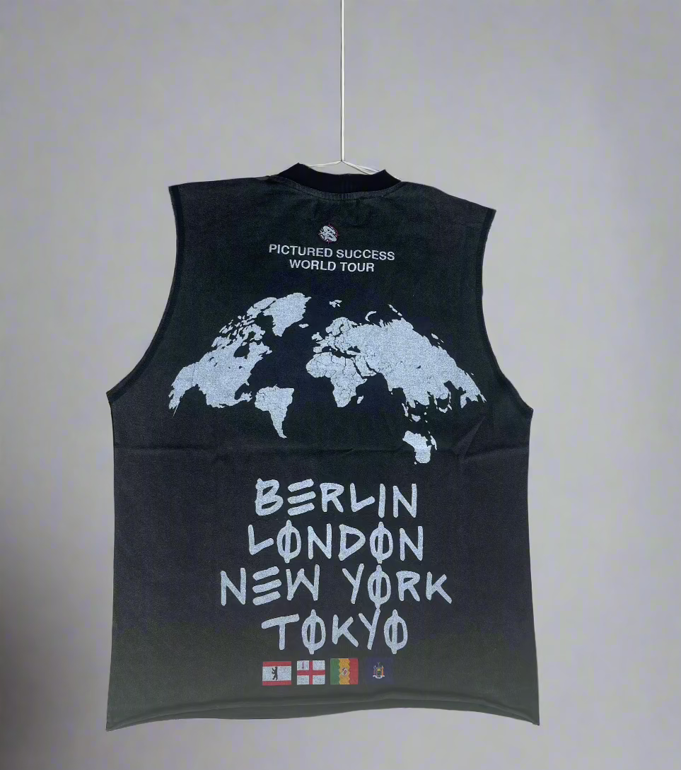 PS "World Tour" Cutoff Tee